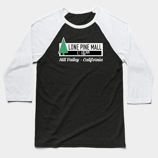 Mall logo (lone tree) Baseball T-Shirt by buby87